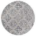 United Weavers Of America 7 ft. 10 in. Cascades Leaven Worth Round Rug, Blue 2601 10560 88R